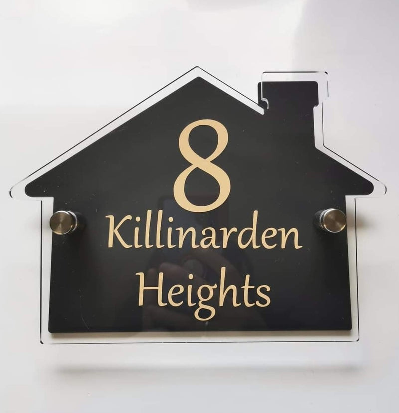 House Shaped signs